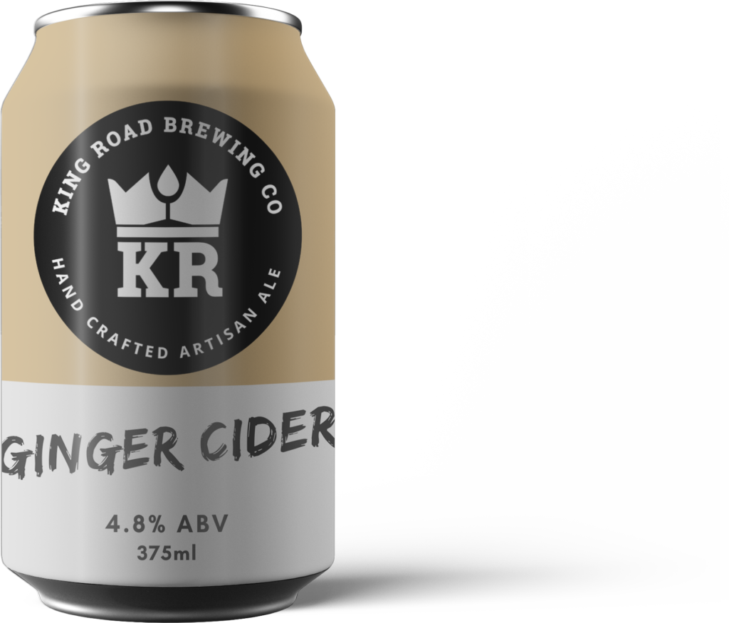 King Road Ginger Cider 4.8% ABV 375ml